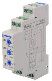 Фото 1/2 RNPP-312, Модуль: реле контроля напряжения, DIN, SPDT, 250ВAC/5А