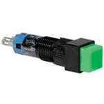 AB8Q-M1-G, Pushbutton Switches 8mm Pushbutton Green