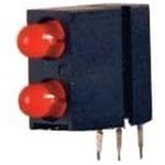 553-0122-200F, LED Circuit Board Indicators HI EFF GREEN DIFF