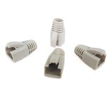 Cabeus CAP-8-GY Insulating cap for RJ-45 connectors, grey, d-8 mm