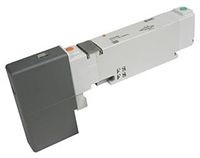 VQC1A01N-51, 5 Port Solenoid Valve, Pl