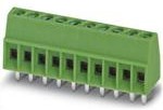 Фото 1/10 PCB terminal, 3 pole, pitch 2.54 mm, AWG 26-20, 6 A, screw connection, green, 1725669