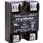 A1210E, Solid State Relays - Industrial Mount PM IP00 SSR 240VAC 10A,18-36VAC,ZC