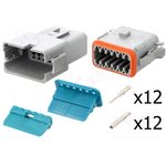 AT12PS-CKIT, Complete Pin & Socket Wedge Kit Crimp Crimp terminal Kit