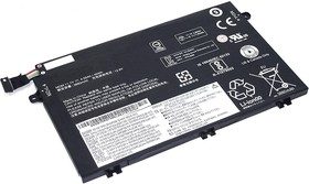 Фото 1/2 Аккумулятор L17L3P51 для ноутбука Lenovo ThinkPad E485 11.1V 4050mAh черный Premium