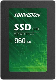 Фото 1/4 Накопитель SSD Hikvision SATA-III 960GB HS-SSD-C100 960G HS-SSD-C100/960G Hiksemi 2.5"