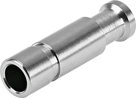 NPQH-P-S10-P10, Nickel Plated Brass Blanking Plug for 10mm