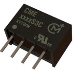 CME0505S3C, Isolated DC/DC Converters - Through Hole 0.75W 5VIN 5VOUT 150MA
