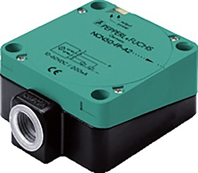 Фото 1/2 NCB40-FP-A2-P1, Inductive Block-Style Proximity Sensor, 40 mm Detection, PNP Output, 10 60 V, IP68