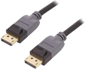 Фото 1/2 50467, Кабель, DisplayPort1.3, вилка DisplayPort, с обеих сторон, 2м