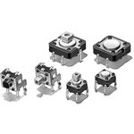 B3F-3100, Tactile Switches 3.15mm VERT 100gF