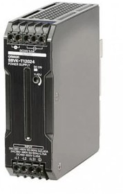 Фото 1/8 Трехфазный блок питания, серии S8VK-T, мощность 120 Вт, напряжение =24 В S8VK-T12024