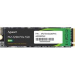 Твердотельный накопитель Apacer SSD AS2280P4X 256Gb M.2 2280 PCIe Gen3x4 ...