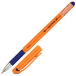 Ручка шариковая BRUNO VISCONTI "BasicWrite", синяя, Summer, линия 0,4 мм, 20-0317/31