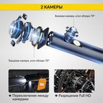 Industrial video endoscope, 4.3", 2MP, Dual Lens, 1280x720, 1m ...