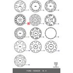 1004029, Колпак колеса