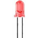MV5752, LED Uni-Color Red 635nm 2-Pin T-1 3/4