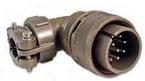 Фото 1/2 CA3108F10SL-4S-F80, Conn Circular SKT 2 POS Crimp RA Cable Mount 2 Terminal 1 Port