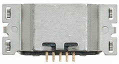 Фото 1/5 Разъем зарядки (системный) для Micromax X1800 Joy X649, X556, X800, X602, X806, X2814, X2400, X1800, D200, X2411, X2050