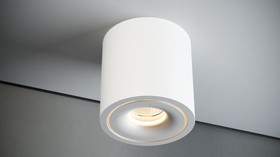 Фото 1/2 Quest Light Светильник накладной, белый, LED 12w 3000K 960lm, IP40 FOBOS ED white