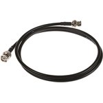 109-2121-1000A, Male BNC to Male BNC Coaxial Cable, 1m, RG223 Coaxial, Terminated