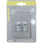 Лампа W3W 12v3w (W2.1x9.5d) блистер- 2шт. GANZ GIP06064