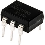 AQV252G, Solid State Relay, 2.5 A Load, PCB Mount, 60 V Load, 5 V dc Control