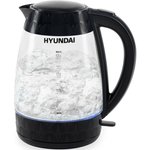 Чайник электрический Hyundai HYK-G4505, 2200Вт, черный