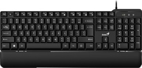 Фото 1/10 Клавиатура Genius keyboard KB-100XP, RU, USB, Black
