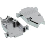 40-9715HM, D-Sub Backshells HOOD METAL 15 ...