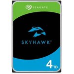 Жесткий диск Seagate SATA-III 4TB ST4000VX015 Surveillance Skyhawk 4KN (5400rpm) ...