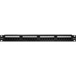 10-0403, Патч-панель 19'. 24 порта RJ-45. UTP. Cat.5e. 1U