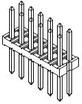 0877580217, Conn Unshrouded Header HDR 2 POS Solder ST Thru-Hole Milli-Grid™ Tray