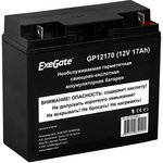 EP160756RUS, Аккумуляторная батарея ExeGate GP12170 (12V 17Ah ...