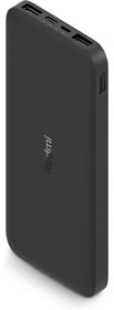 Фото 1/9 Внешний аккумулятор 10000mAh Redmi Power Bank Black PB100LZM (VXN4305GL) , (716881)