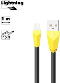 Кабель USB REMAX RC-030i Alien Lightning 8-pin 1м TPE (черный)