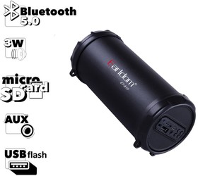 Фото 1/2 Bluetooth колонка Earldom ET-A10 BT 5.0, 3W, MicroSD, AUX, USB, FM (черная)