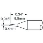 STTC-145P, Soldering Irons CARTRIDGE, CONICAL, 0.4MM (0.016 IN)