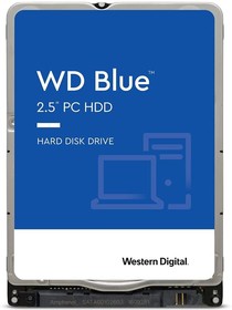 Фото 1/3 Жесткий диск WD SATA-III 2Tb WD20SPZX Notebook Blue (5400rpm) 128Mb 2.5"