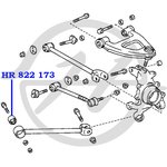 HR822173, Сайлентблок рычага подвески