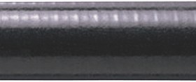 Flexible, Liquid Tight Conduit, 25mm Nominal Diameter, Galvanised Steel, Black