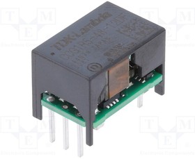 CCG1R5-48-12DF, Isolated DC/DC Converters - Through Hole Input 24/48VDC, Output +/-12V 0.065A, 1.56W TH
