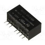 RS3-0515D, Isolated DC/DC Converters - Through Hole 3W DC/DC 1kV REG 2:1 ...
