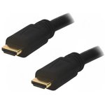 CH0054, Кабель, HDMI 1.4, вилка HDMI, с обеих сторон, 15м, черный