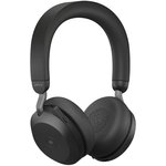 Гарнитура Jabra Evolve2 75, Link380a MS Stereo Black, для компьютера/мобильных ...