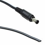 4840.5230, Cable Assembly 4.3mm ID, 6.5mm OD Plug to Wire Leads Round 5.9' (1.80m)