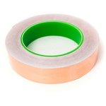 CFT-1, Copper Foil Tape Acrylic Adhesive Natural 1.00" (25.40mm) X 108' (32.9m) ...