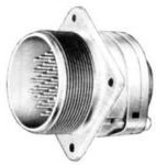 MS3100R14S-7P, Conn Cylindrical Circular PIN 3 POS Solder Cup ST Wall Mount 3 Terminal 1 Port