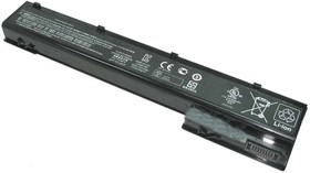 Аккумуляторная батарея для ноутбука HP EliteBook 8570w (VH08) 14.4V 75Wh черная