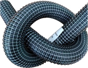 Фото 1/2 Шланг для промышленного пылесоса Super Flex PVC-38/3 Black (38 мм; 3 м) УФ-00035437